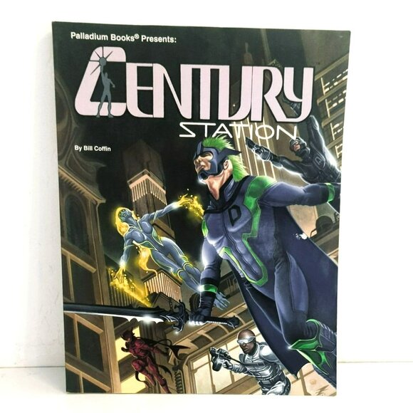 Century Station Heroes Unlimited Sourcebook By Palladium Books 2000 - Picture 1 of 3